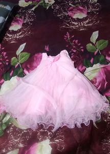 Kids Fashion Brand...one Year Baby Pink Colour Fro