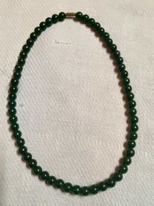 Green Beaded Necklace