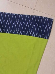 xxl size Stylish Green Printed Dress