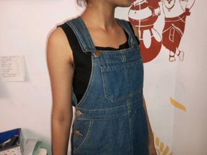 Women Denim Short Jumpsuit