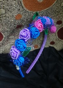 Handmade Flower Head Band For Girls