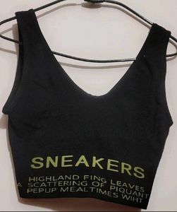 Black ⚫ Sports Bra For 28 B