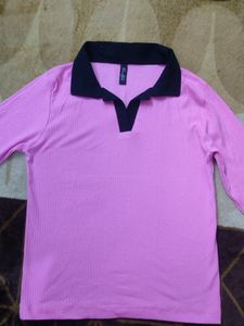 Collar Neck Top