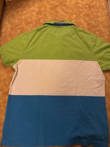 Multicoloured Casual Polo T Shirt