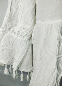 White Pure Cotton Kurti 🤍