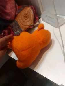 Orange Plush Bear