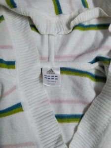 Striped Hoodie Sweater