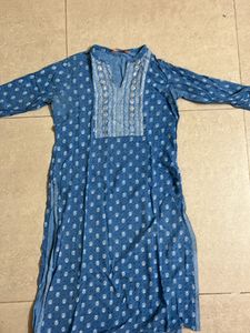 Gerua Blue Kurti 🦋💙
