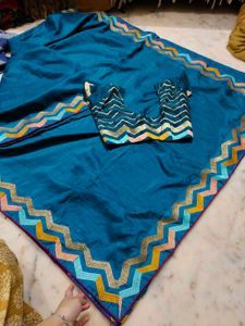 Saree With Blouse Need Little Dry Clean