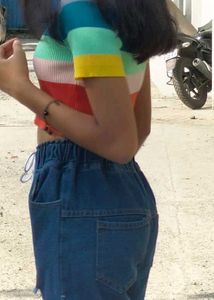 Distressed Denim Jeans