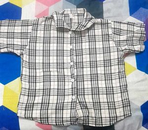 ZUDIO Checked Flannel Top