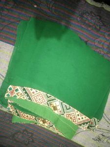 Green Saree