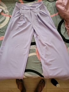 Pretty Lavender Kotty Flared Trousers