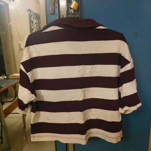 Trendy Collared Tshirt