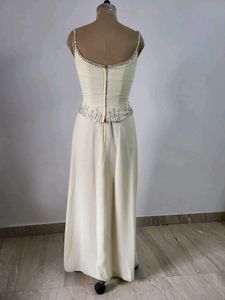 Yellow Chiffon Gown