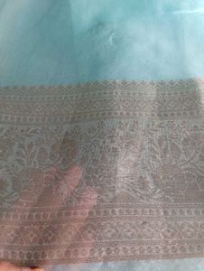 Elegant Blue Saree