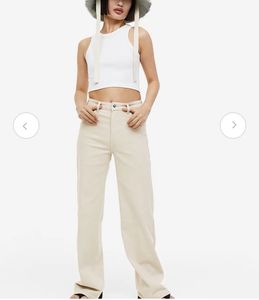 Beige H&amp;m Jeans