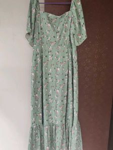 Floral Print Maxi Dress