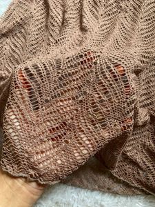 Y2K net skirt