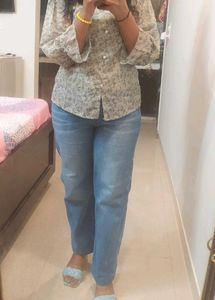 jeans and top
