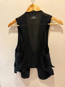 Stylish Black Imported Vest