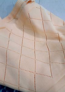 Yellow Knit Tank Top