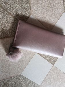 BEAUTIFUL TAN NUDE CLUTCH POUCH!!!!