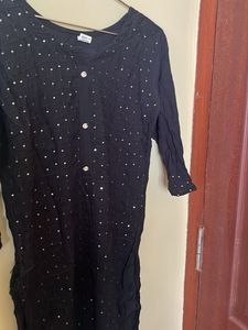Black Sequined Tunic