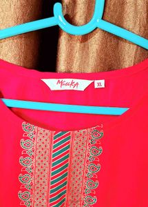 Pink Kurta Set Size 42 inches