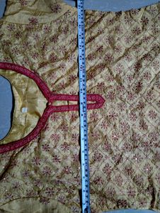 Silk Kurta With Net Duppata