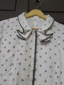 Cute Koren Colorneck Shirt
