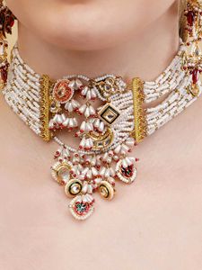 New Elegant Kundan Choker Set