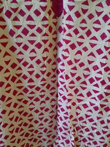 Stylish Pink &amp; White Kurta