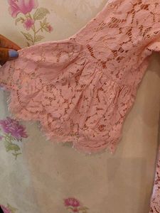 Pink Lace Dress
