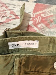 Olive Green Cargo Pants