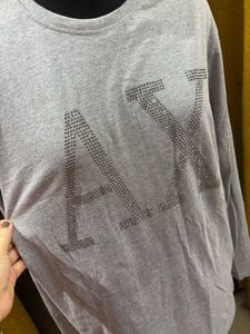 Armani Exchange Sarosvki Print Tee