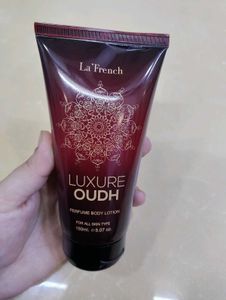 La French Luxure Oudh Body Lotion