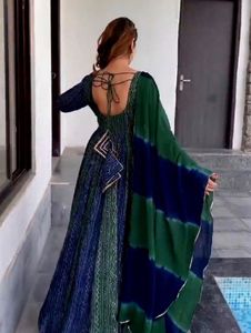Multicolour Anarkali Salwar Set🔥🌍💜