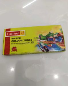 Camel Water Colour Tubes - 12 Shades