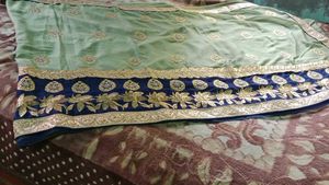 Elegant Embroidered Sari