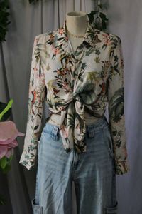 H&amp;M Floral Print Shirt
