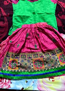 Kids Lehenga Choli Embroidered