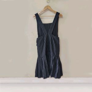 Korean Pinafore Dress with Flare