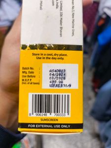 Dr. Sheth's Haldi &amp; Hyaluronic Acid Sunscreen