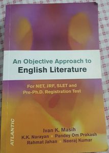 An objective approach to English Literature( For NET, JRF SLET)