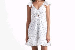 White Short Dress
