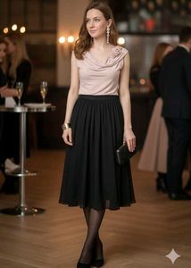 🌸 H&amp;M Flamingo Pink Cowl Neck Floral Top 🌸