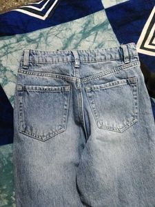 Ripped Light Wash Jeans