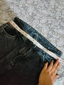 Nifty Charcoal Boyfriend Jeans