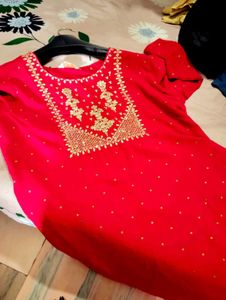 Wedding Party Wear  Kurti Looking So Pretty